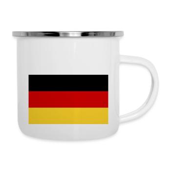German Flag - Camper Mug - white - Right