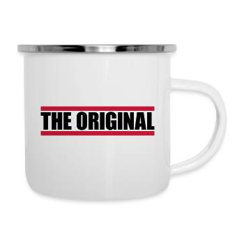Le Rote Original - Tasse émaillée - blanc - Droite