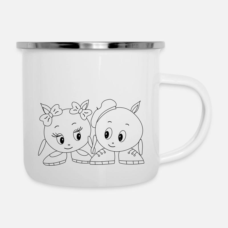 HoldingHands - Camper Mug - white