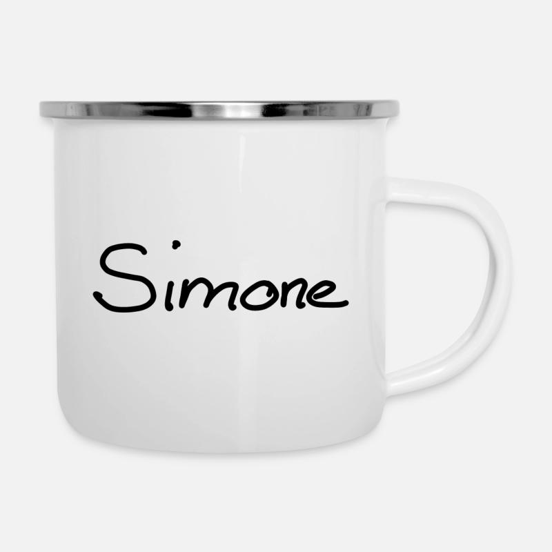 Simone - Camper Mug - white