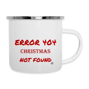 Christmas not found - Camper Mug - white - Right