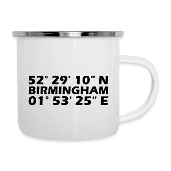 Birmingham Coordinates - Camper Mug - white - Right