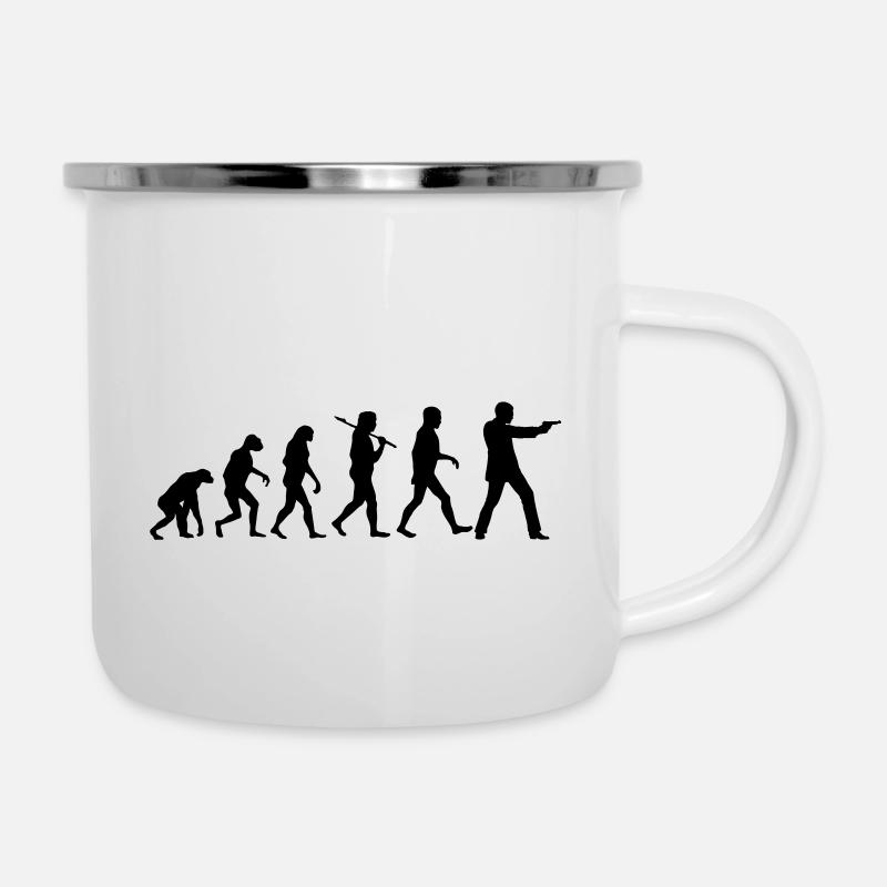 Bond Evolution - Tasse émaillée - blanc