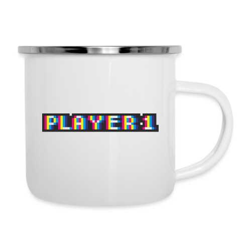 Partnerlook No. 2 (Player 1) - Farbe/colour - Emaille-Tasse