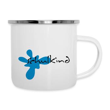 schulkind - Emaille-Tasse - Weiß - Rechts