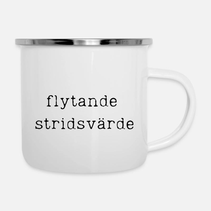 Liquid combat value - Camper Mug - white