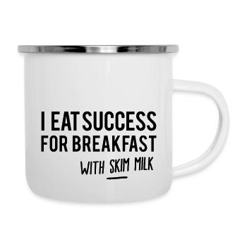 Phrase success motivation - Camper Mug - white - Right