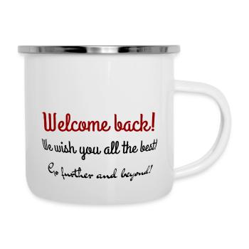 Welcome back - Camper Mug - white - Right