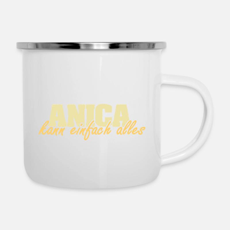 Gift for Anica - Camper Mug - white
