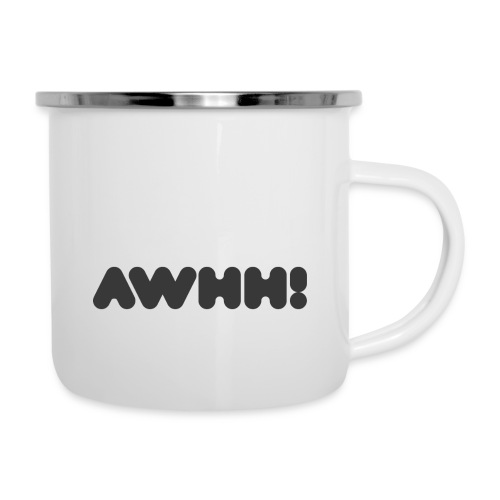 awhh - Emaille-Tasse