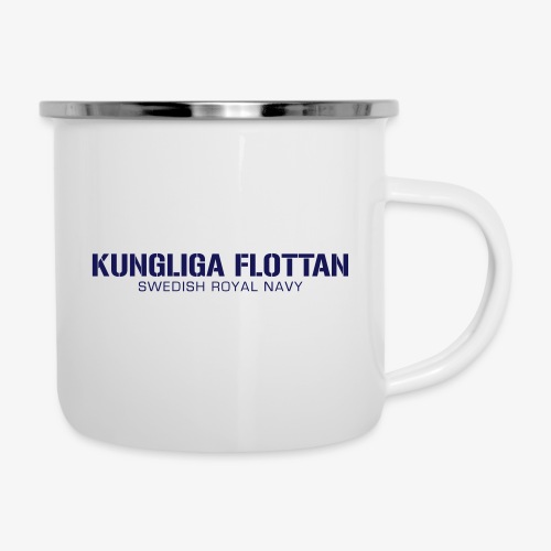 Kungliga Flottan - Swedish Royal Navy - Emaljmugg
