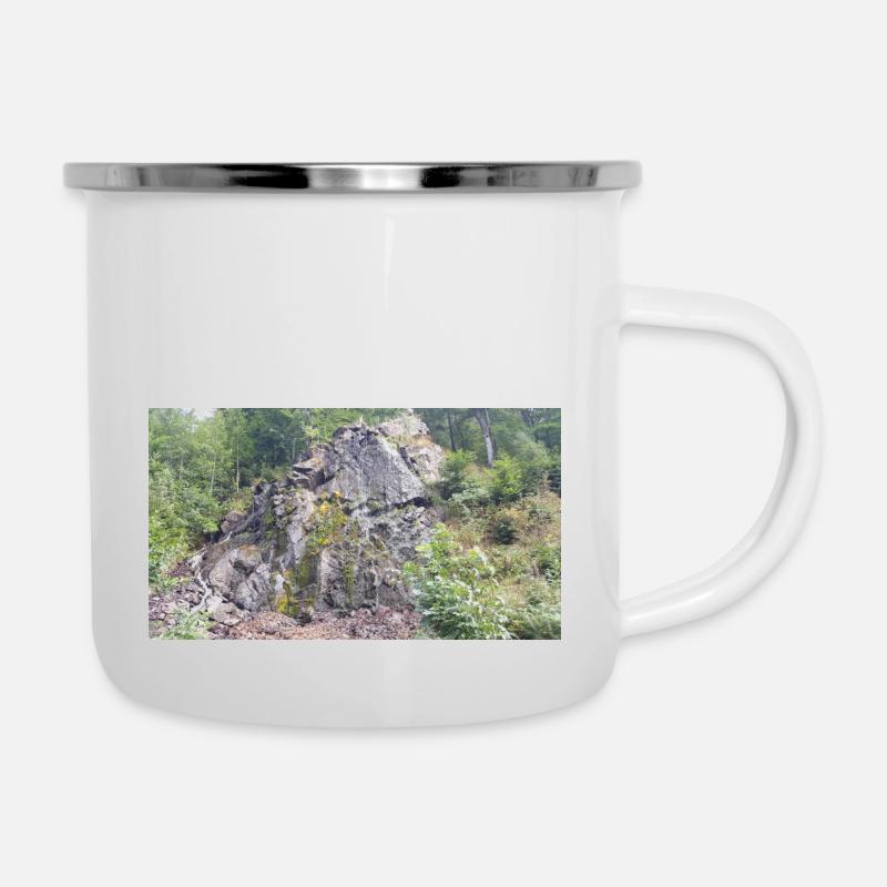Cascade - Tasse émaillée - blanc
