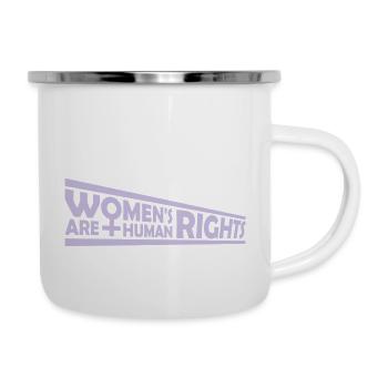 womens rights feminist quote - Camper Mug - white - Right