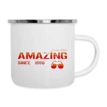 Amazing since 1990 - Camper Mug - white - Right