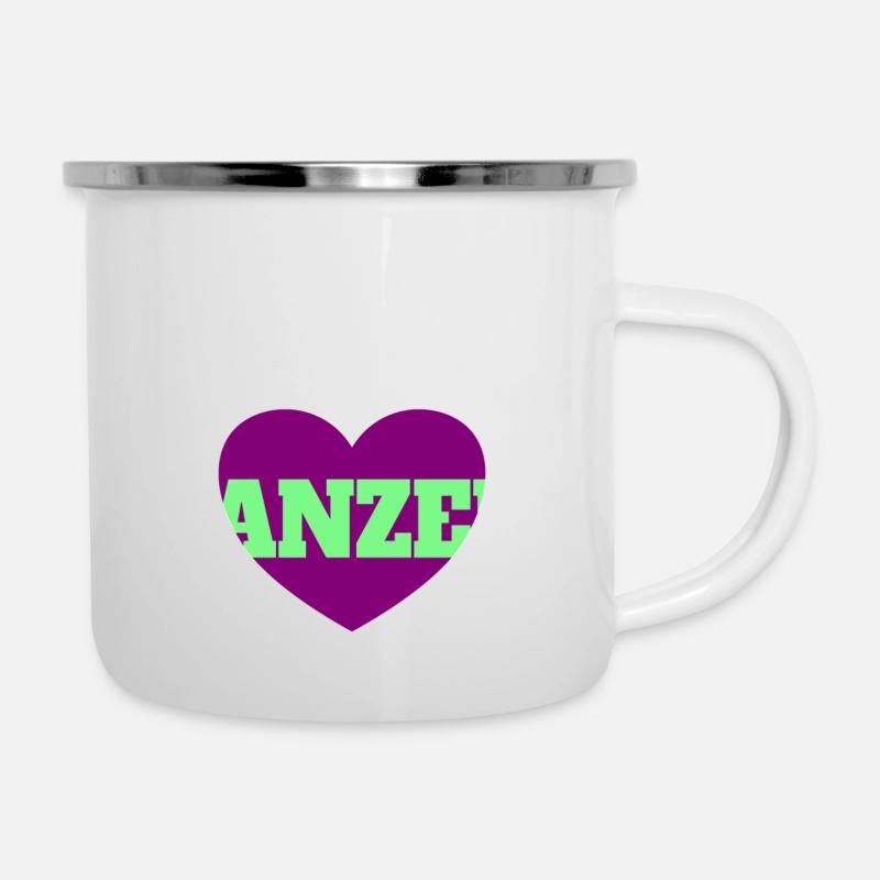 Danser - Tasse émaillée - blanc