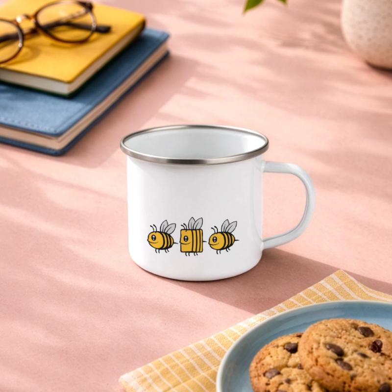 bee different comic bee Camper Mug