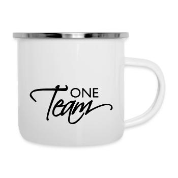 Team Spirit One Team - Camper Mug - white - Right