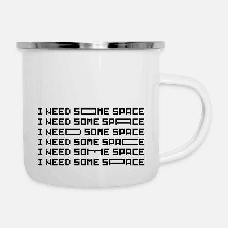 I need some Space - Camper Mug - white