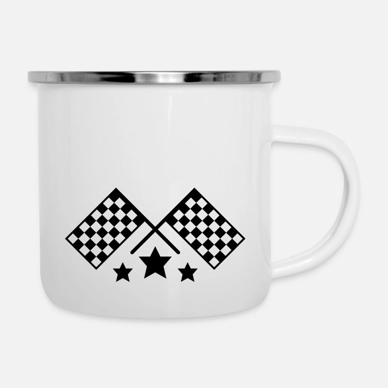 race flags - Camper Mug - white