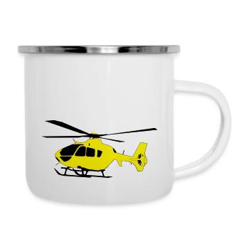 Helicopter - Camper Mug - white - Right