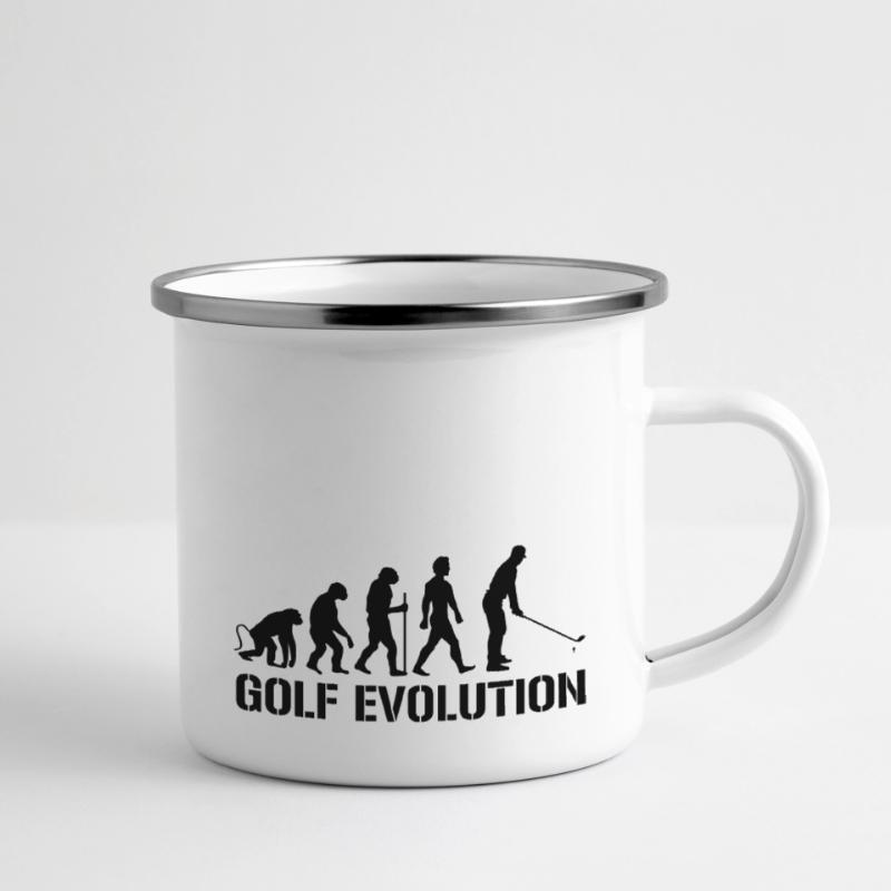 Golf Évolution Tasse émaillée