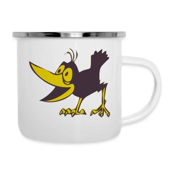 crow - Camper Mug - white - Right