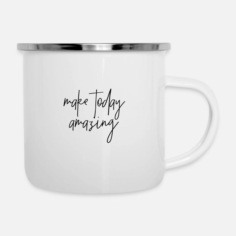 Make today amazing - Camper Mug - white