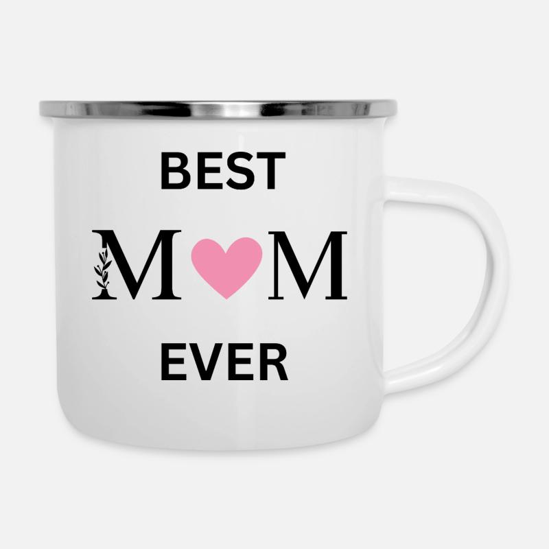 best mom ever - Camper Mug - white