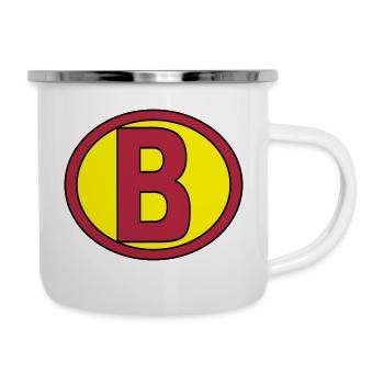 Super, Superheld, Superheldin, Hero, B - Camper Mug - white - Right