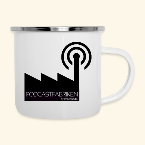 podcastfabriken.se - Emaljmugg