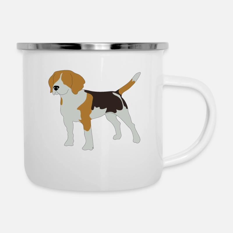 beagle - Camper Mug - white