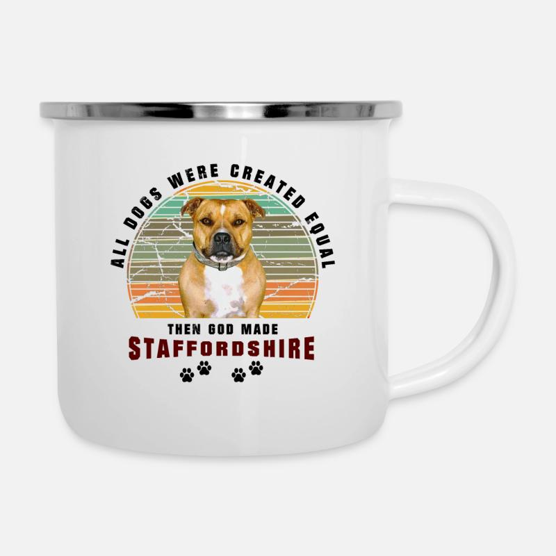 Staffordshire - Camper Mug - white