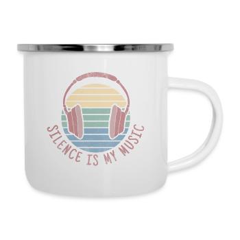 Introvertiert Hochsensibel INFJ Spruch Geschenk - Emaille-Tasse - Weiß - Rechts