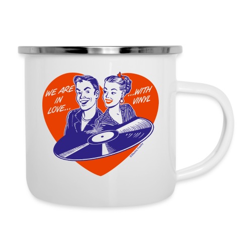 We Are In Love - Emaille-Tasse