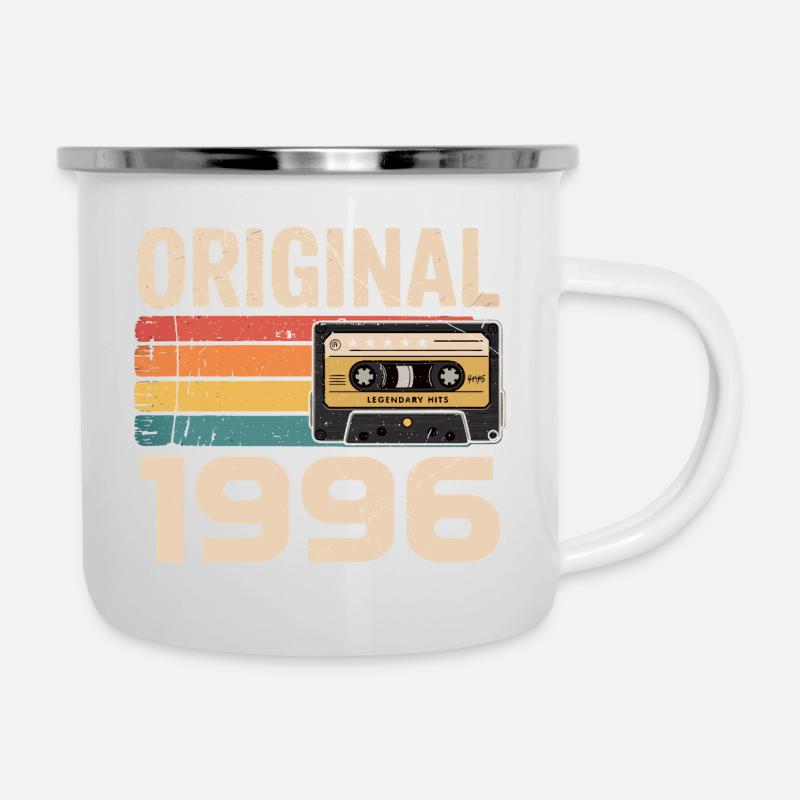 Original 1996 Vintage 1996 Retro Anniversary - Camper Mug - white
