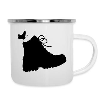 Hiking boot - Camper Mug - white - Right