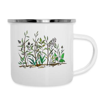Green meadow - Camper Mug - white - Right