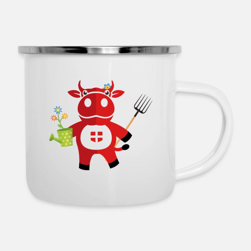 Yaute in spring - Camper Mug - white