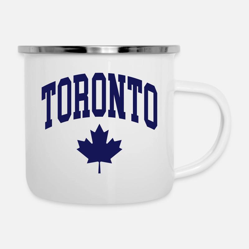 Toronto Maple Leaf - Tasse émaillée - blanc