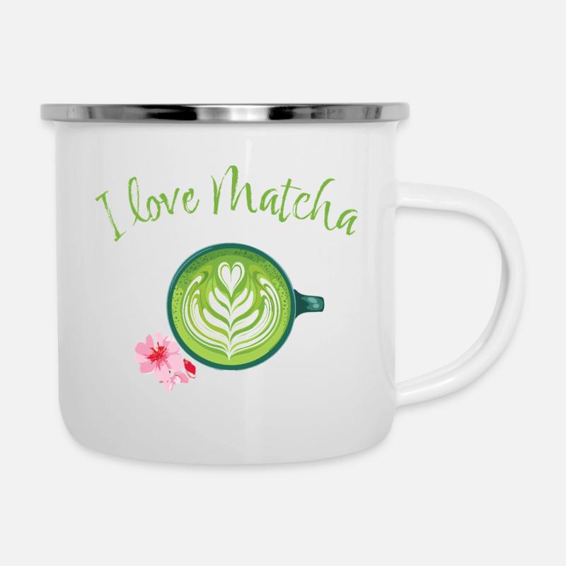 Matcha love - Camper Mug - white