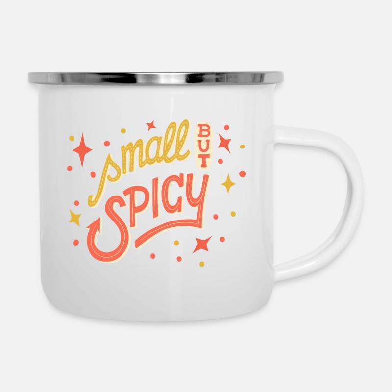 Small But Spicy - Camper Mug - white