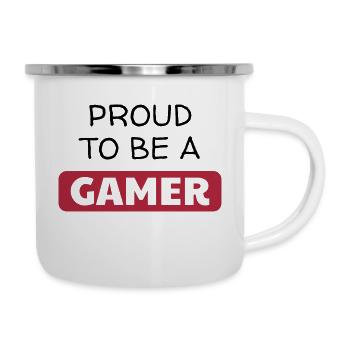Gaming Gamer Video Game Player Geek - Camper Mug - white - Right