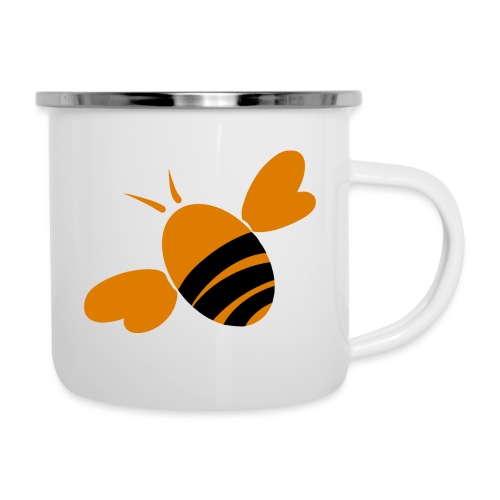 Bee - Emaljmugg