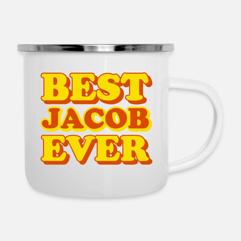 Jakob First name Funny gift - Camper Mug - white