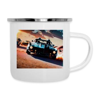 Mad and Furious #5 - Tasse émaillée - blanc - Droite