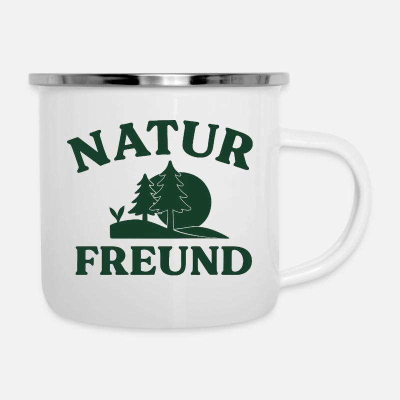 Nature lover - Camper Mug - white