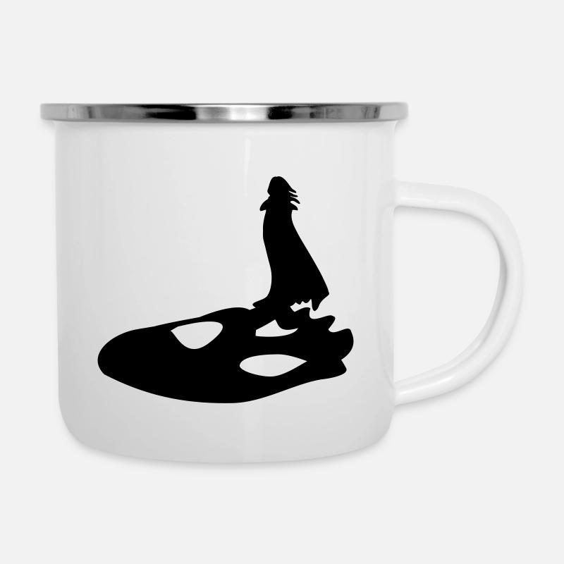 albator - Tasse émaillée - blanc