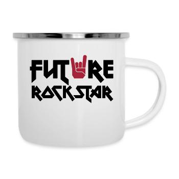 future rock star - Camper Mug - white - Right