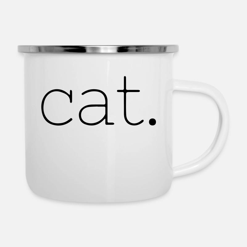 cat - Camper Mug - white