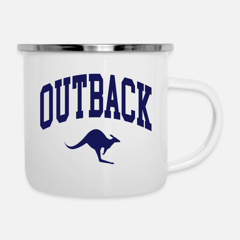 Outback - Camper Mug - white